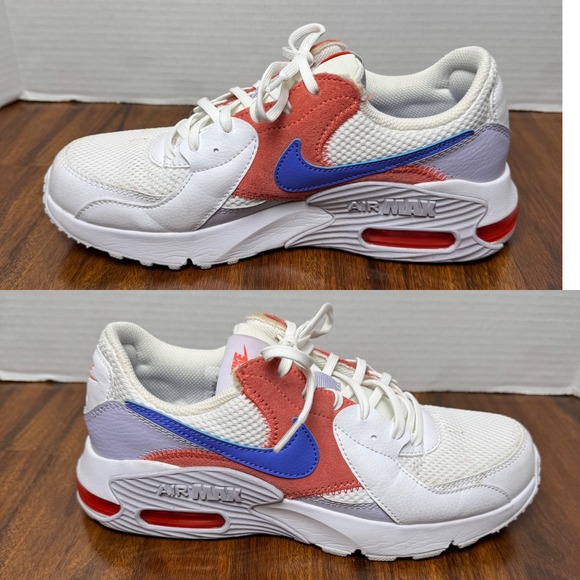 Nike Air Max Excee Sneakers Women's Size 7 White Sapphire-Pure Violet - Picture 5 of 8